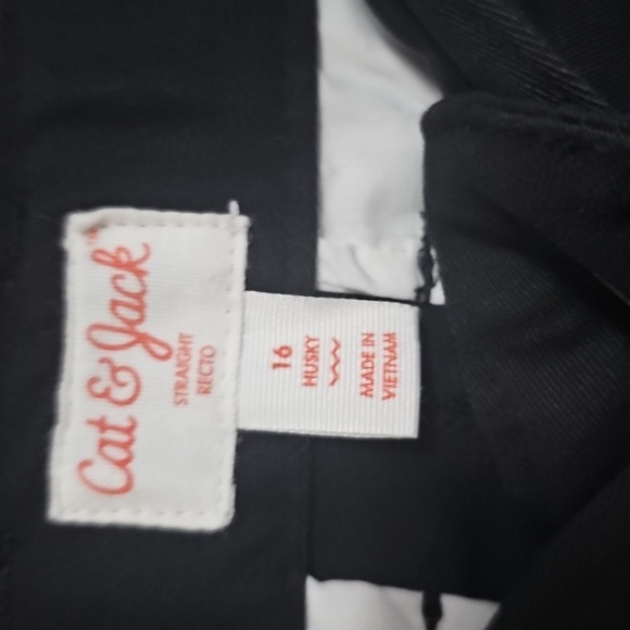 Cat & Jack Boy's Black Pants - Picture 2 of 3